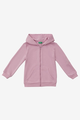 United Colors Of Benetton Kız Çocuk Sweatshirt Bnt-g20838 Lila