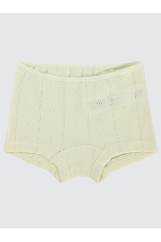 Civil Girls Kız Çocuk 2'li Boxer Set 2-10 Yaş Ekru - Pembe