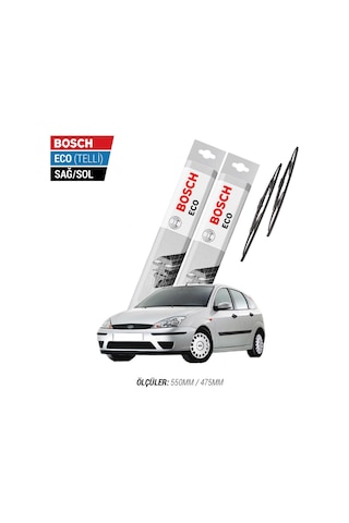 Ford Focus Silecek Takımı 1998-2004 Bosch Eco