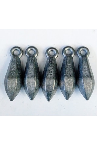 Olta Kurşunu 75 Gram Piramit 5 Adet Olta Kurşunu 75 Gram Piramit 5 Adet