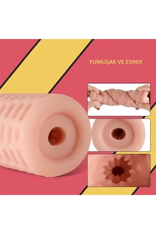 Odins Shop 12 CM Gerçekçi Doku Realistik Suni Vajina Mastürbatör