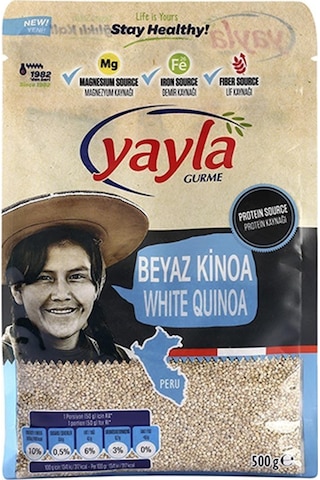 Yayla Gurme Beyaz Kinoa 500 G Yayla Gurme Beyaz Kinoa 500 G