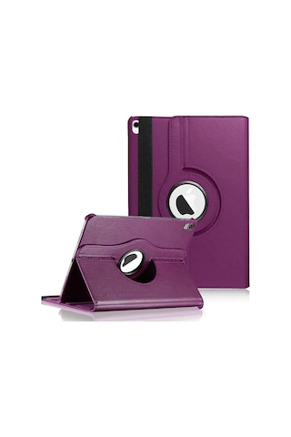 Microsonic Apple Uyumlu iPad Air 13 2025 Kılıf A3268-a3269 360 Rotating Stand Deri Tablet Kılıfı
