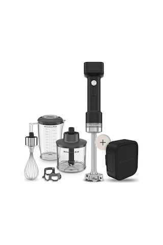 Kitchenaid 5KHBRV75BM Go Kablosuz Mikser & Blender Seti