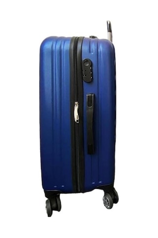 %100 Abs Kullanışlı Renkli Ekstra Dayanıklı Kabin Boy Lacivert