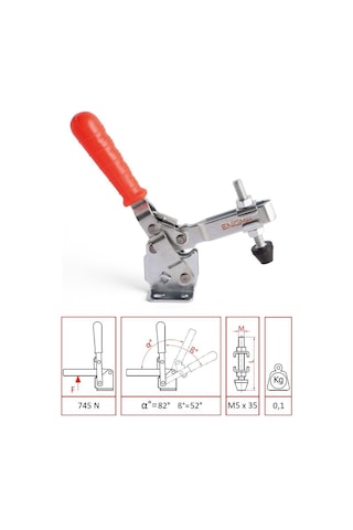 1201 Ua Dikey Pozisyon Yatay Taban Klemp 1101Y
