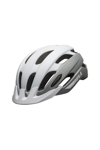 Bell Trace Kask Mat Beyaz Gri 54-61 7115267 Siyah