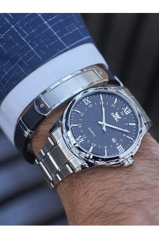 Opk Quartz Kol Saati 444481962 Gri