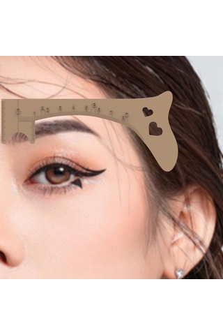 Dolıty Tanımlanmış Kaş Için Eyeliner Şablonu Kahverengi Kahverengi