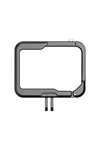 Skycity Gopro Hero 12/11/10/9 Uyumlu Alüminyum Metal Kamera Kafesi - Soğuk Ayaklı Tabanlı Spor Kamerası Koruması Basit Versiyon