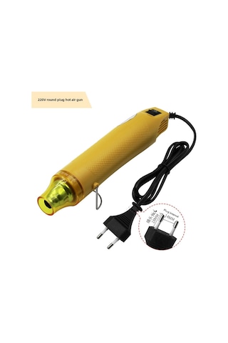 Geekyou 220v Yuvarlak Şarjlı Isı Makinesi - Kauçuk Damga, Folyo Kaydırma, Seramik Sanatları İçin El İşleri Aleti - Toptan Satış