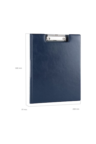 2K Kapaklı Sekreterlik A4 Biala 100 Yaprak Kapasiteli Clip Board 24 x 32 CM 191L