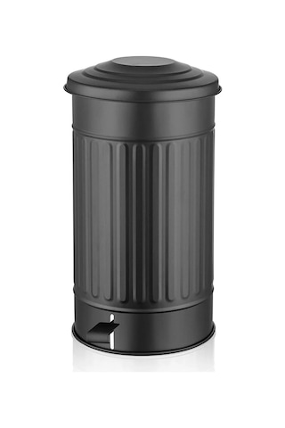The Mia Çöp Kovası Mutfak 24 Lt Siyah Mgl0003 Siyah