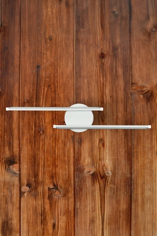 Sare Aplik Modern Tasarım Beyaz Renk - Gün Işığı Ledli Banyo - Beyaz