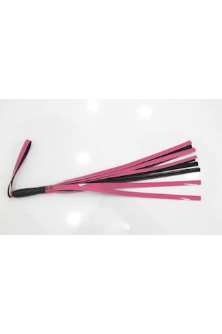 Pembe Deri Fantezi Kırbaç - Unisex Fantazi Kırbaç