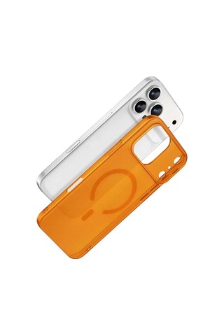 Apple İphone 17 Pro Combo Sert Şeffaf Magsafe Kapak