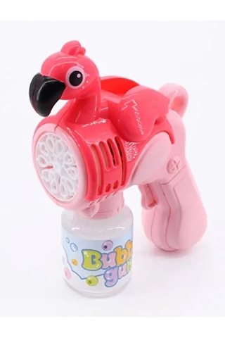 Can Oyuncak Flamingo Köpük Tabanca - Pembe