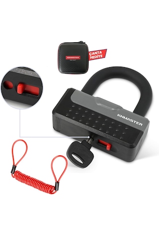 Knmaster Cl200 U Disk Kilidi Motosiklet Kilidi