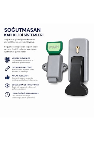 Soğuk Oda Kapı Kilidi 1 Adet