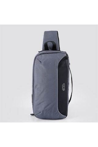 Ççs 31407 Tek Omuz Askılı Sırt Ve Göğüs Çantası Gri