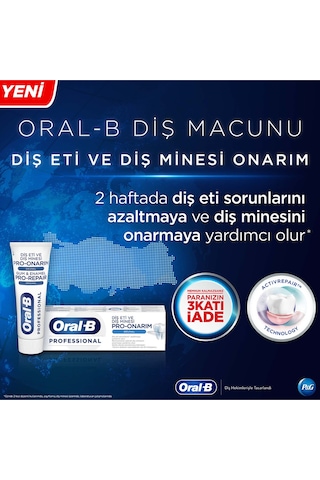 Oral-B Diş Eti ve Diş Minesi Pro-Onarım Diş Macunu 50 ML