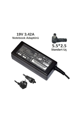 Asus Uyumlu K56CB Notebook Adaptörü 19V 3.42A
