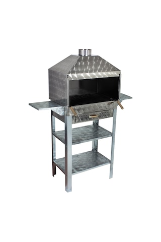 Metehan MTH-60 Davlumbazlı - Bacalı - Kanatlı - Çekmeceli - Maltız Izgaralı Mangal