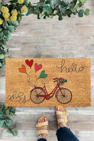 Bisiklet, Desenli Paspas, İç Ve Dış Kapı Önü Paspası,dijitalbaskı