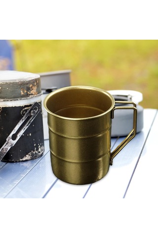 Suntek Paslanmaz Çelik Kamp Kupa İçecek Kupası Sırt