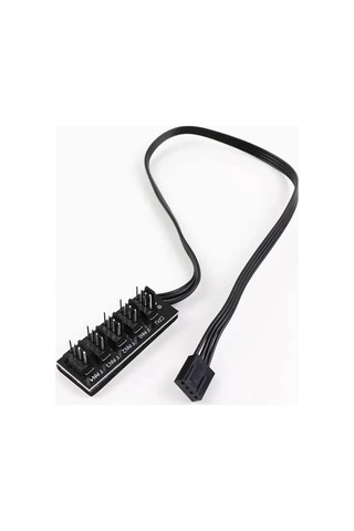 40cm 5li Fan Port Çoğaltıcı Kart Cpu Soğutucu Güç Hub Uzatma Standart