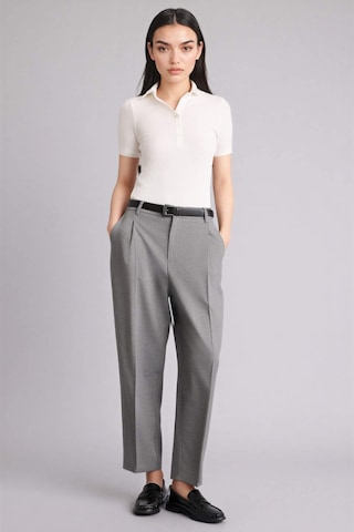 Defacto - Slim Fit Dar Kesim Fitilli Kaşkorse Kısa Kollu Polo Beyaz Tişört C6249AX24SP Beyaz