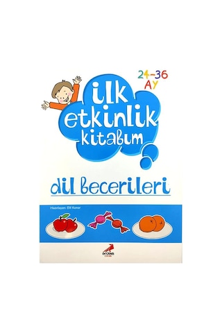 2-3 Yaş Dil Becerileri Etkinlik Kitabı Erdem Çocuk
