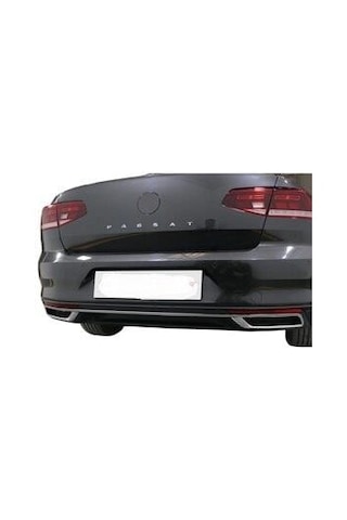 Vw Passat B8.5 Egzoz Çıkışı 3 Prç Krom 2019 ve Sonrası