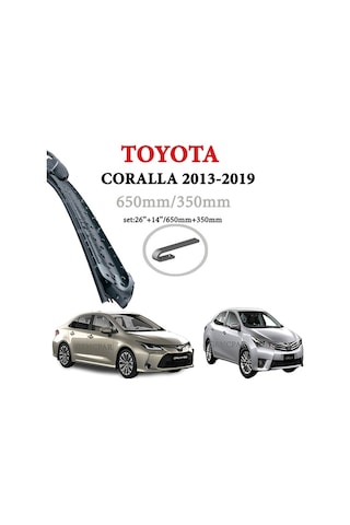Toyota Uyumlu Corralla Silecek Takımı 2013-2019