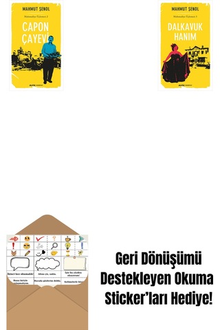 Capon Çay Evi + Dalkavuk Hanım + Okuma Sticker'ları