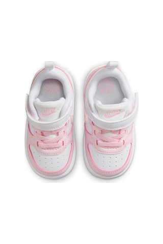 Nike Court Borough Low Recraft Bebek Pembe Beyaz Spor Ayakkabı / Sneaker - Dv5458-105