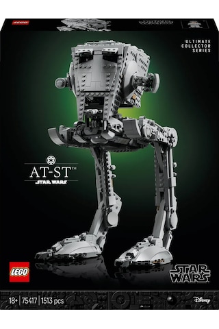 LEGO® Star Wars™ AT-ST™ Walker 75417 - Yetişkinler için Koleksiyonluk Model Yapım Seti (1513 Parça)