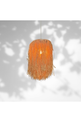 Rafya Hasır Tasarım Bohem Avize M036 Diğer