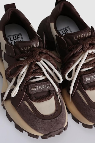 Lufian Yoko 121230049 Kadın Sneaker Ayakkabı Kahve 36-40 Kahverengi