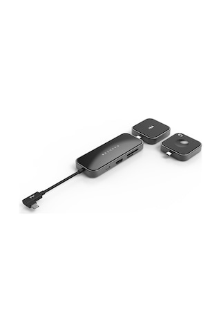 Usb-c Hub 8-in-1 100w Pd 4k Hdmı Otg Sd Microsd 3.5 Mm Ses Çıkışlı Qi Kablosuz Şarjlı