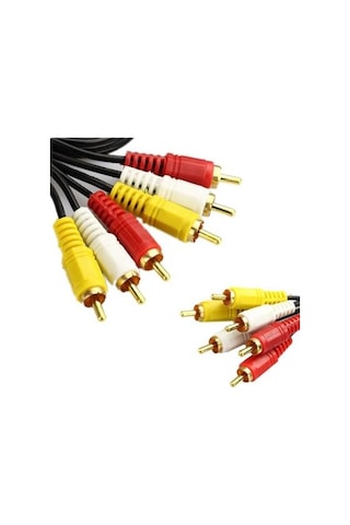 3Rca Kablo 1.5M 150Cm Tv Kablosu