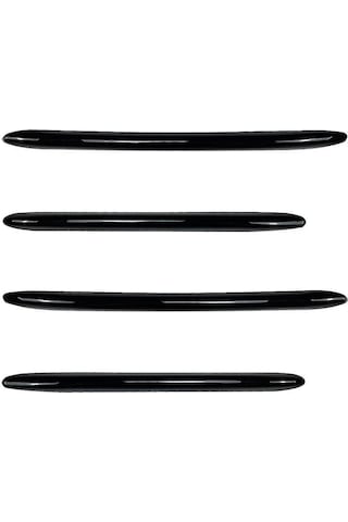 Wezone Mercedes-benz C-class W206 C200 Ön Sis Farı Kapak Dekoratif Siyah Abs Kaplama