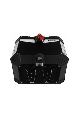 GP Kompozit  Universal 37 lt Alüminyum Motosiklet Çantası Siyah