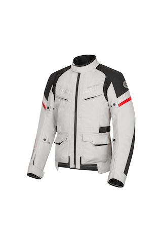 Ebakbak Motosiklet Montu 4 Mevsim Full Koruma Long Oxford Kumaş Motorcu Mont Touring Greey