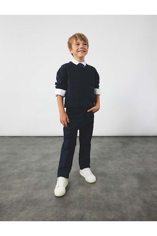 Koton Lacivert Erkek Çocuk Kazak 6wkb90004tt Lacivert