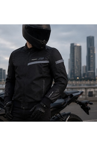 Prosev Sky Hyper Motosiklet Montu Maxdura 600-d Dayanıklı Kumaş Yazlık Fileli Dayanıklı Motorcu Mont