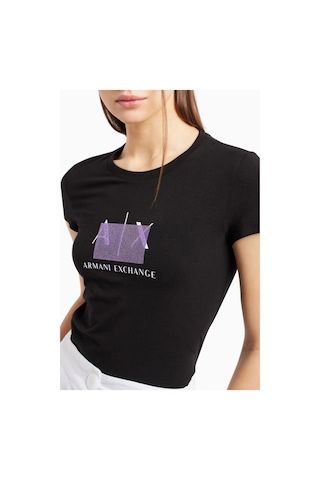 Armani Kadın T-shirt Siyah