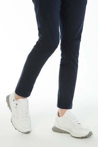Tamer Tanca Erkek Hakiki Deri Beyaz Sneakers & Spor Ayakkabı 383 5454 Erk Ayk Y23 Beyaz Dr/beyaz Beyaz