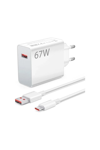 Type-c 67 Watt Turbo Hızlı Şarj Aleti Xiaomi,realme,oppo 67w Destekleyen Type-c Cihazlar Type-c 67 Watt Turbo Hızlı Şarj Aleti Xiaomi,realme,oppo 67w Destekleyen Type-c Cihazlar