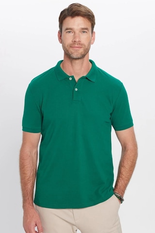 Tudors Erkek 5'li Paket Siyah-yeşil-mavi-bordo-haki Slim Fit Pamuklu Düz Pike Polo Yaka Tişört-34599 Multi